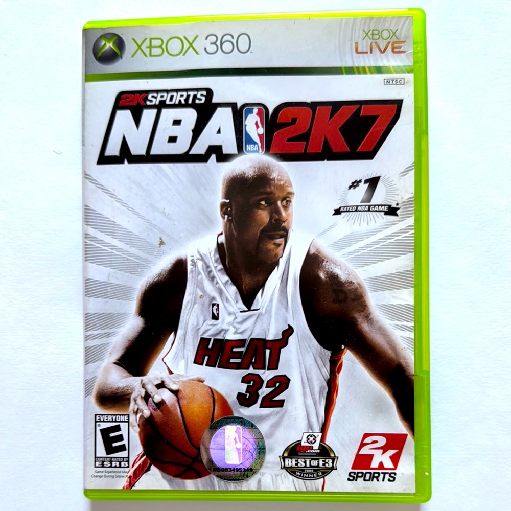 NBA 2K7 for Xbox 360 - Green Case